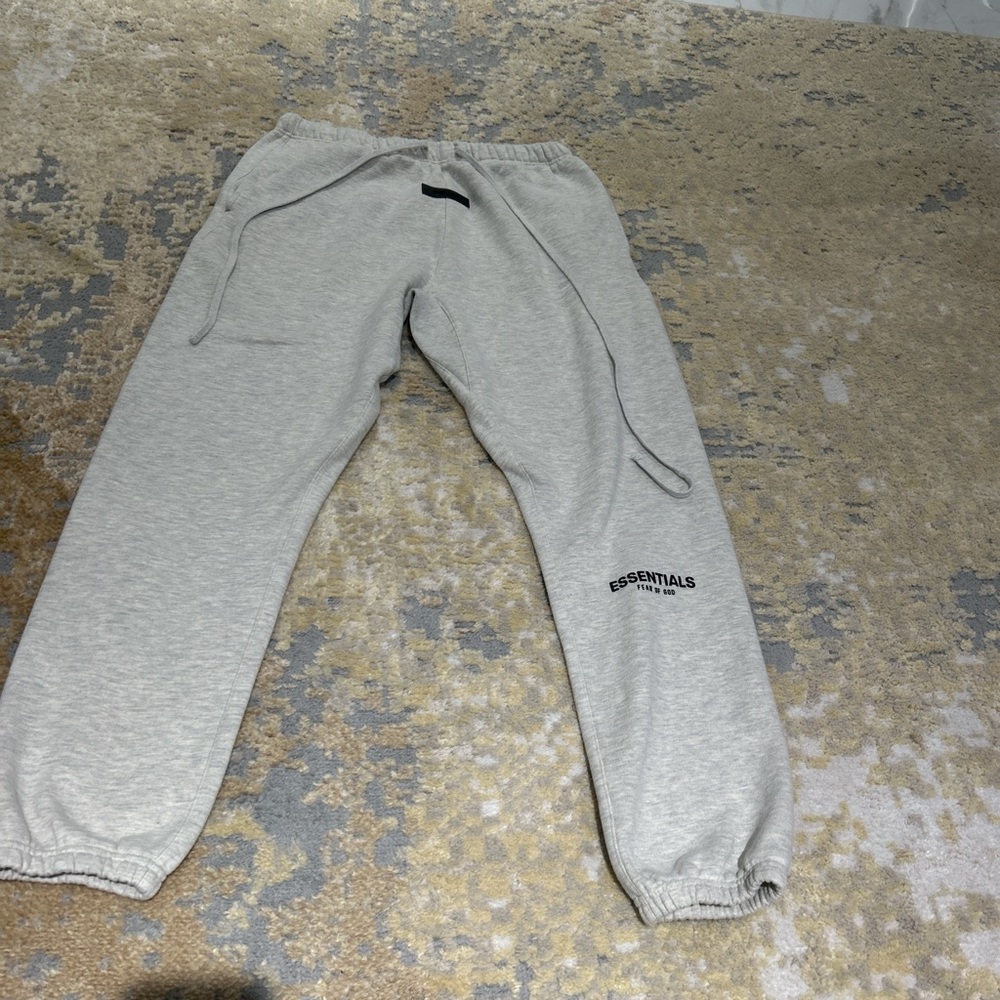 Essentials Kids Light Gray Joggers